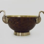 Ice bucket, Taittinger ice bucket in silver metal, art deco 1930