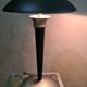 Mushroom lamp (also known as ocean liner) 1975 to 1985, h41 x w31 black matte.