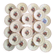 Assiettes plates Digoin Sarreguemines Modèle Loraine