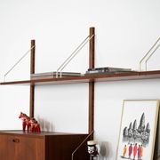 Teak shelving unit, Danish design, 1960s, manufactured in Denmark