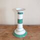Antique Louis Philippe style candlestick in Paris porcelain