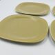 Lot de 4 assiettes Boch La Louvière – Séduction – Années 60