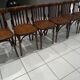 Suite of 6 chairs of Vintage Bistrot 1960s