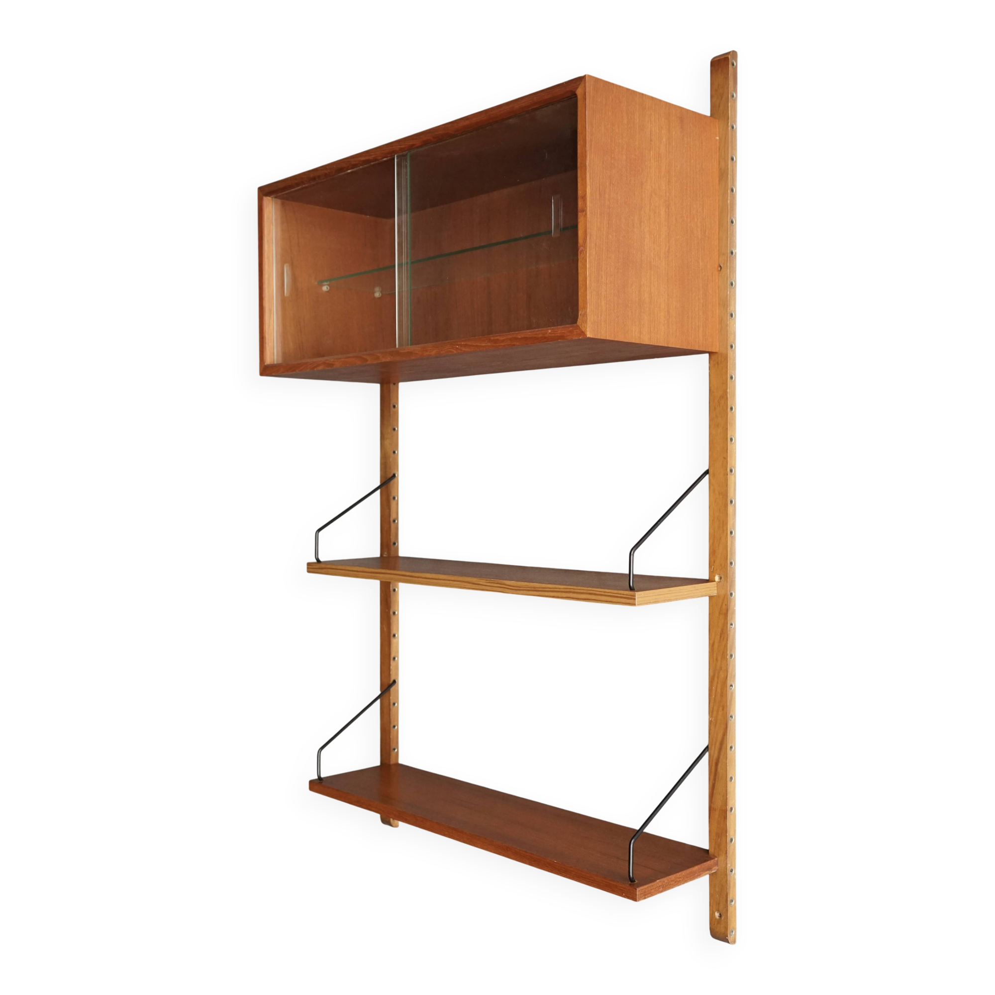 Unité murale danoise du milieu du siècle par Poul Cadovius pour Cado, années 1960