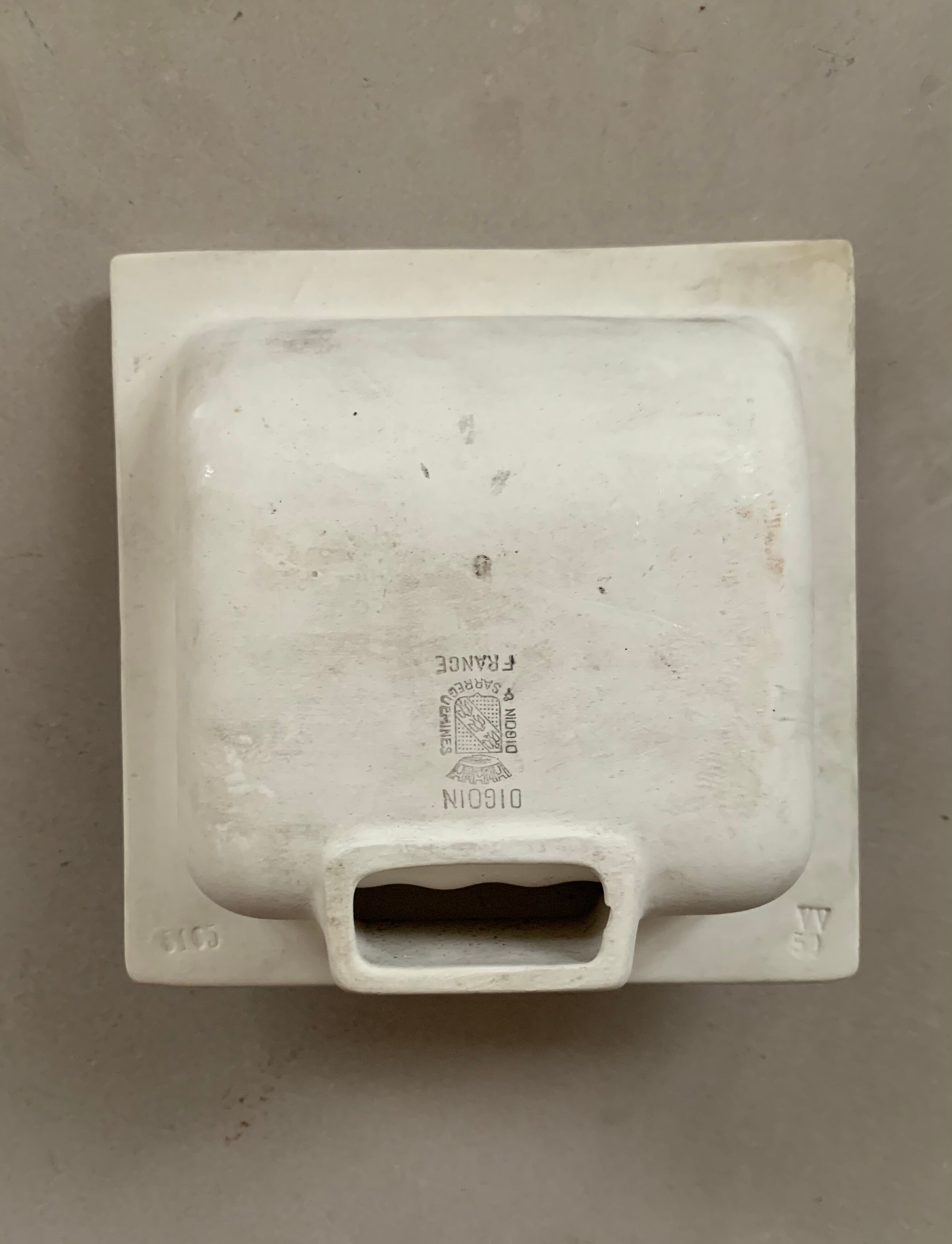 Antique Art Deco wall soap dish