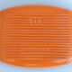 Cocotte en fonte émaillée Le Creuset 4L5  dessinée par Raymond Loewy Vintage