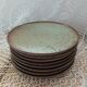 8 flat plates and 1 Vallauris dish