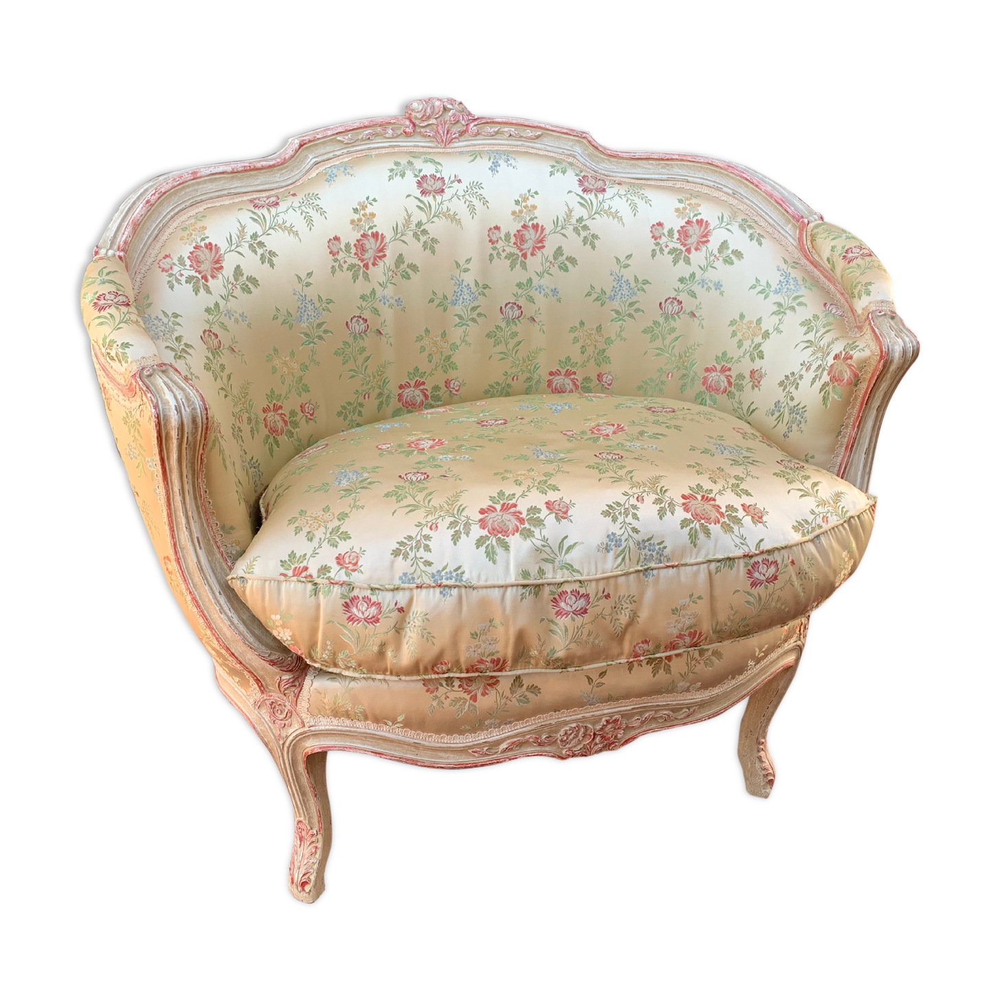 Louis XV-style laqué wooden marquee