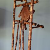 Antique bamboo cloakroom