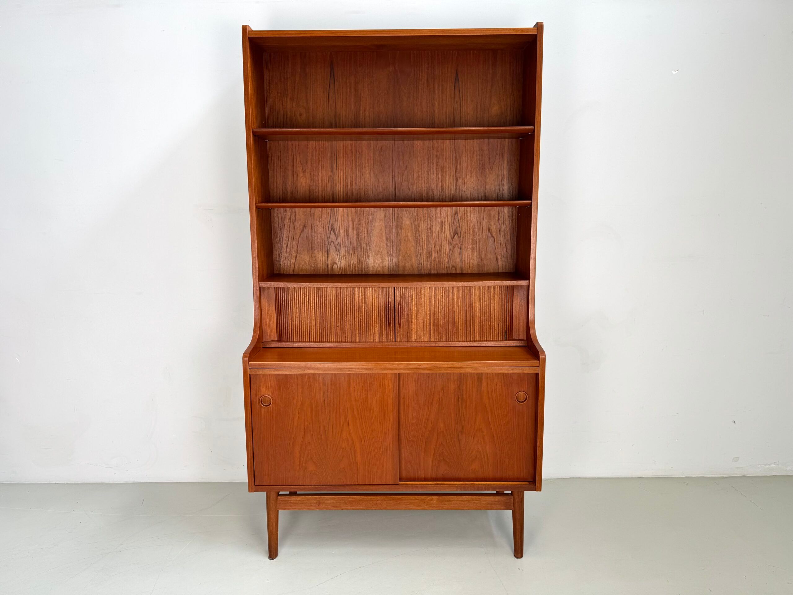 Vintage Danish bookcase / secretary Johannes Sorth