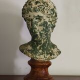 Plaster bust of an ephebe