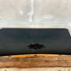 Two-tone vintage TV cabinet sideboard