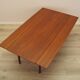 Table basse en teck danois avec étagère, années 1960
