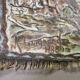 Large painting on hemp canvas by Michel Guignard 1988