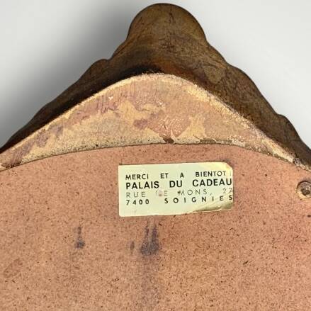 Antique Rococo style gilded resin wall mirror