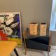 Vases en céramique Leduc empreinte végétale