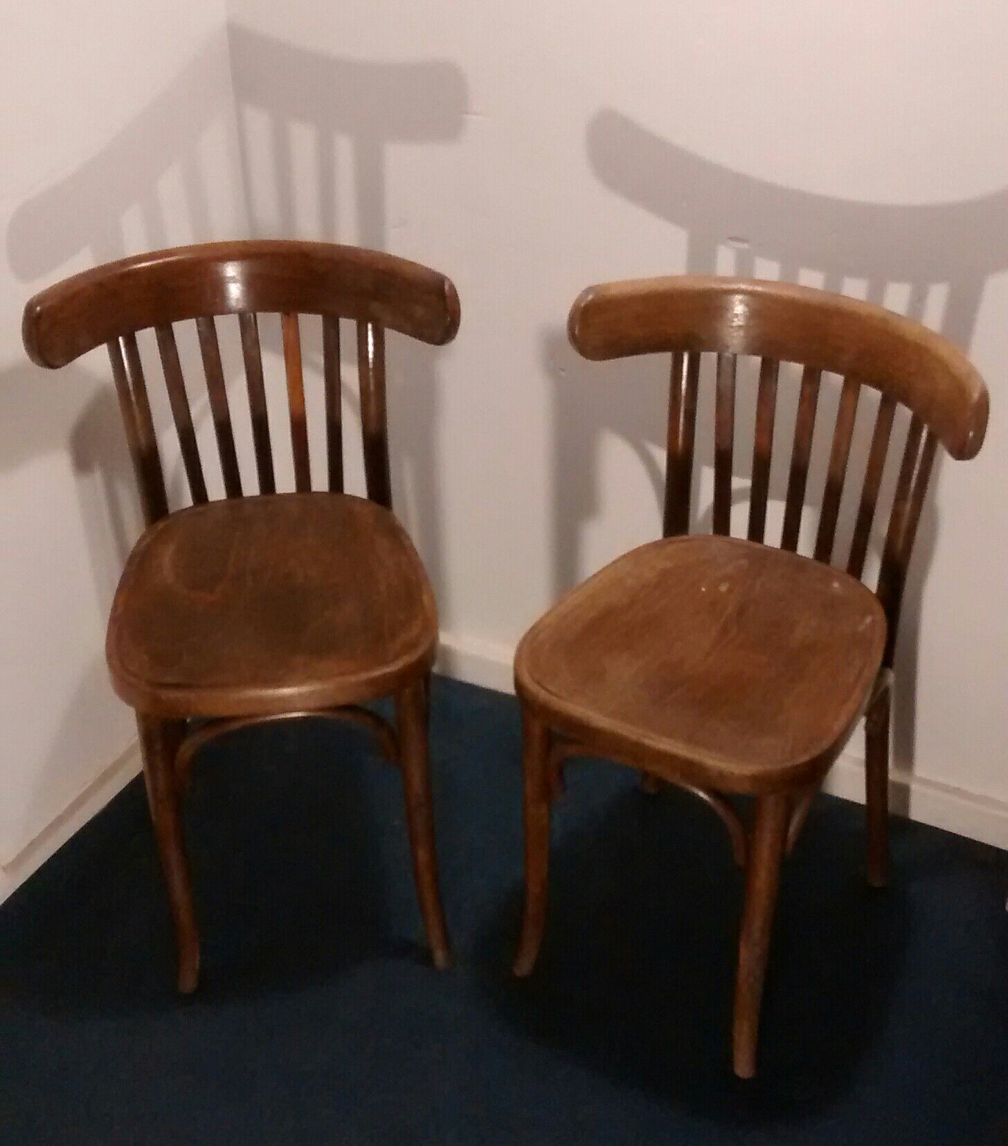 Pair of bistro chairs