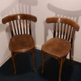 Pair of bistro chairs