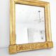 Miroir bois doré 19e 38,5 x 33 cm