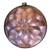 Nineteenth century cake mold in copper