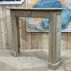 Fir fireplace mantel from the end of the 19th century