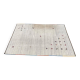 Persian Gabbeh rug with playful patterns 240x170