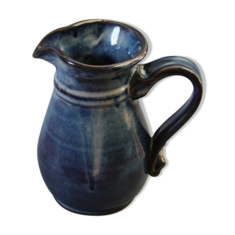 Blue pitcher