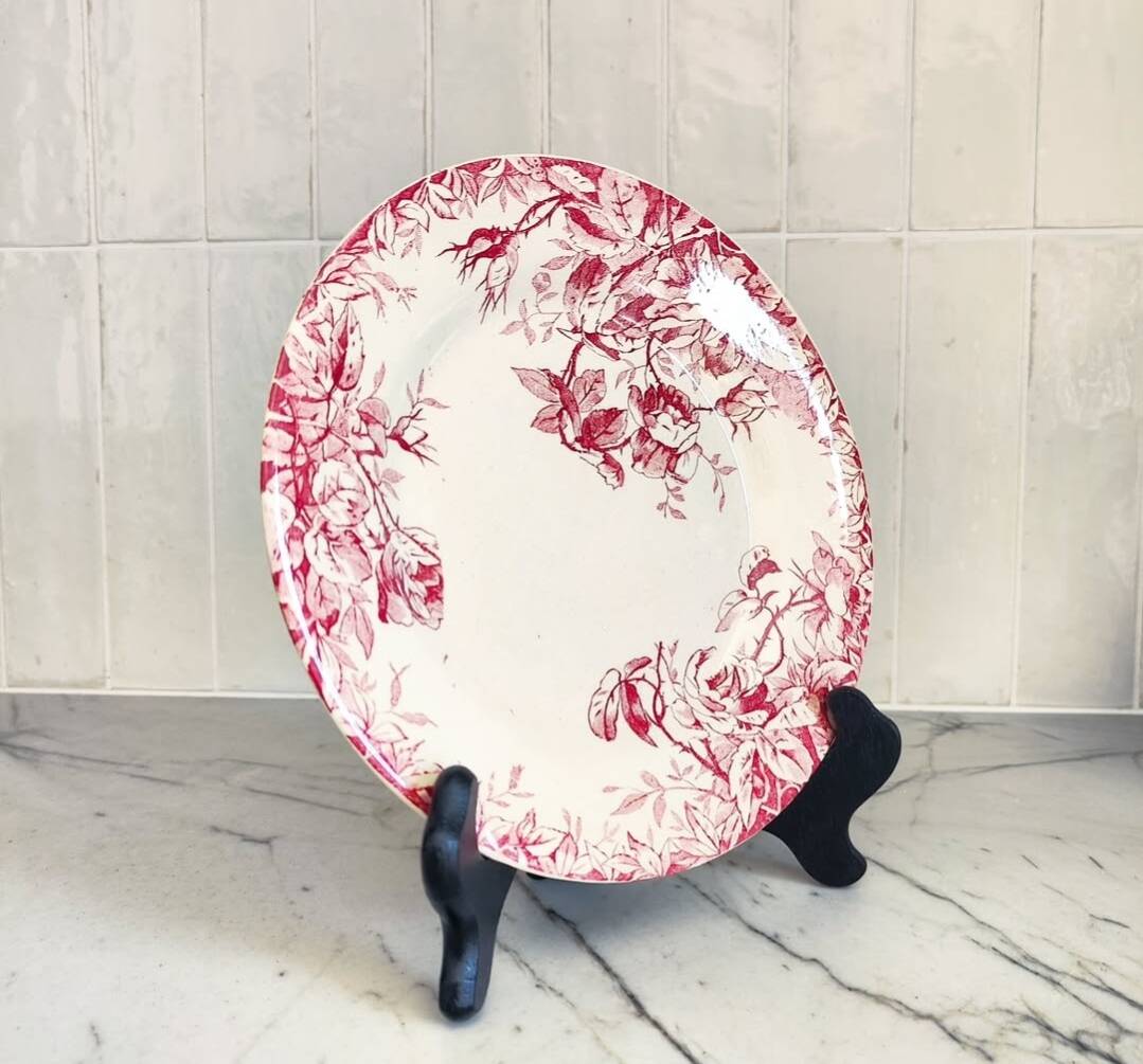 Assiette terre de fer