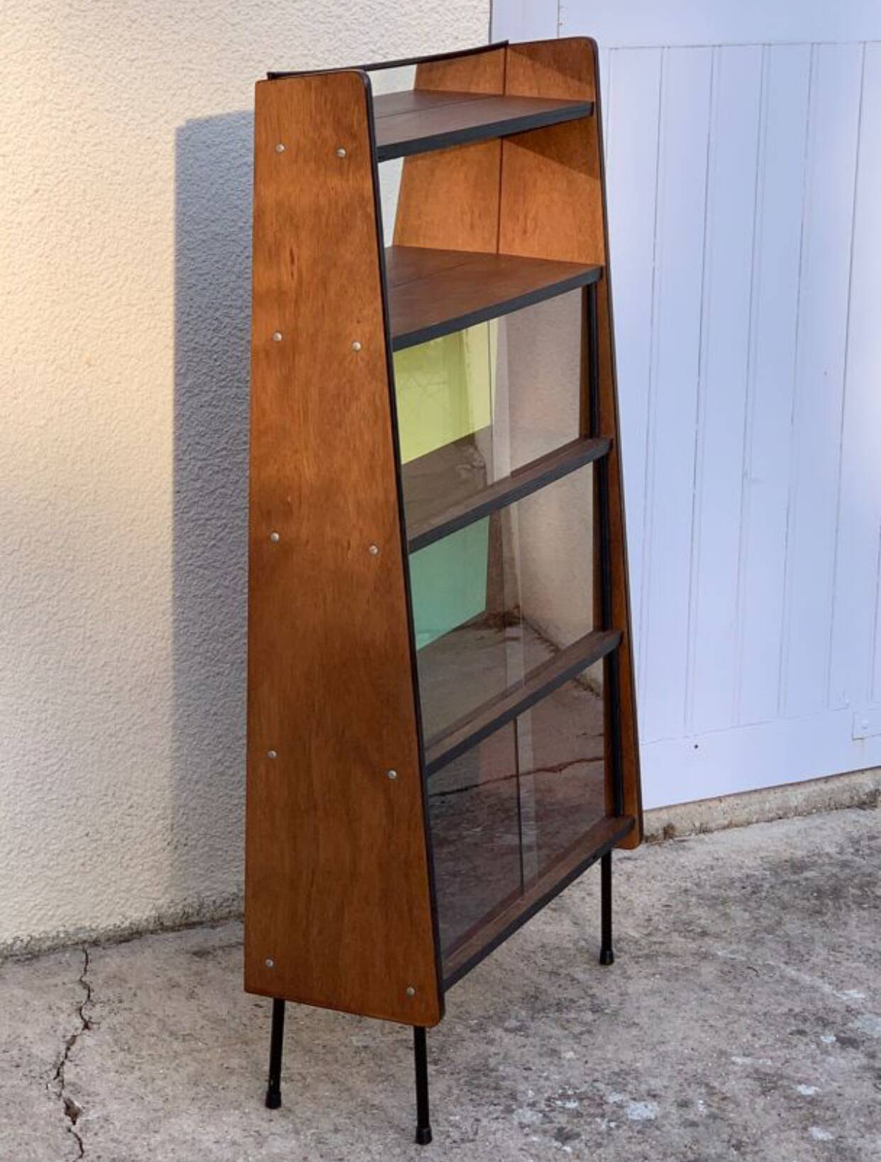 Bibliothèque vintage vitrée Alta 1950