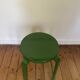 Tabouret Style Alvar Aalto vert