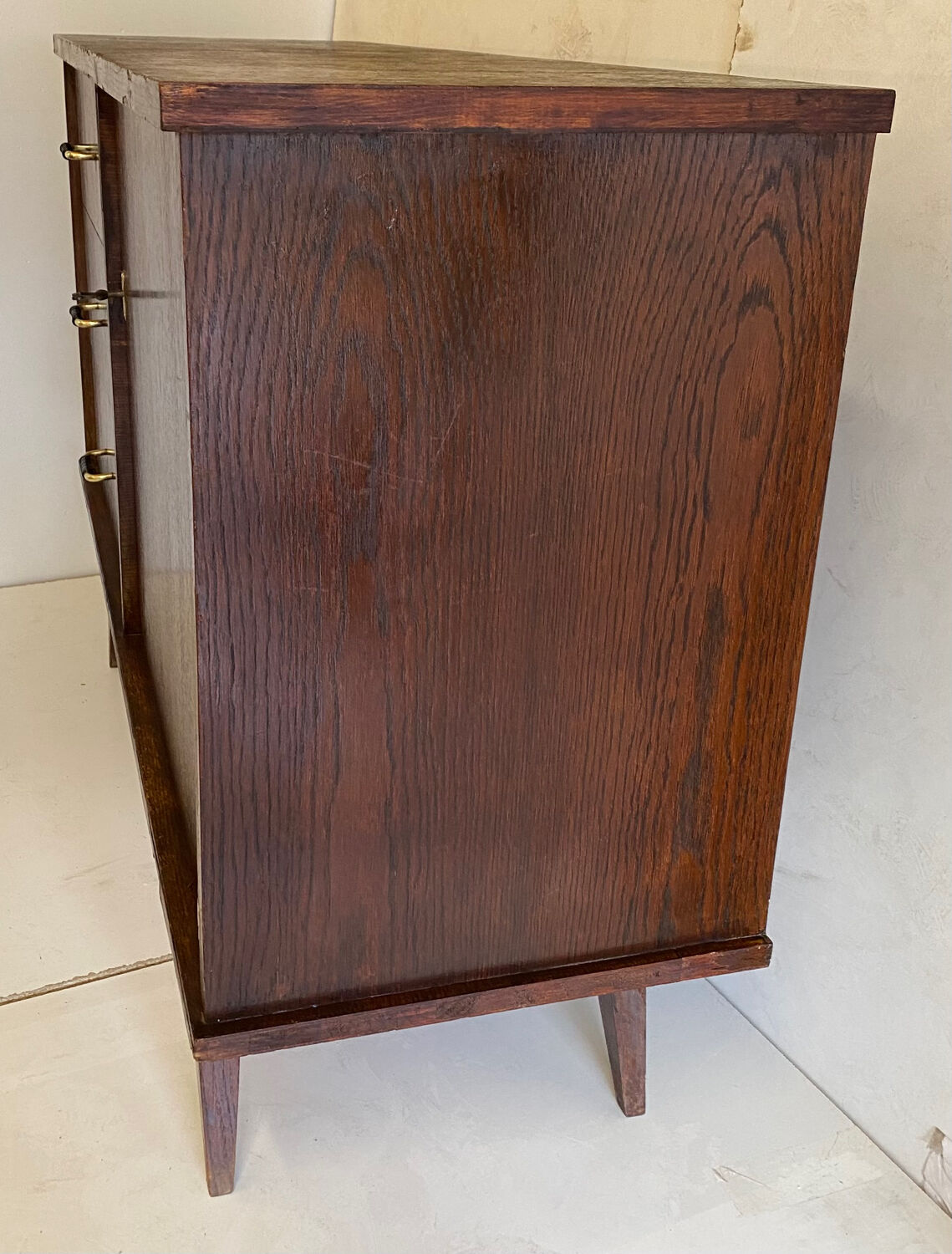 Enfilade vintage pieds compas de 1958