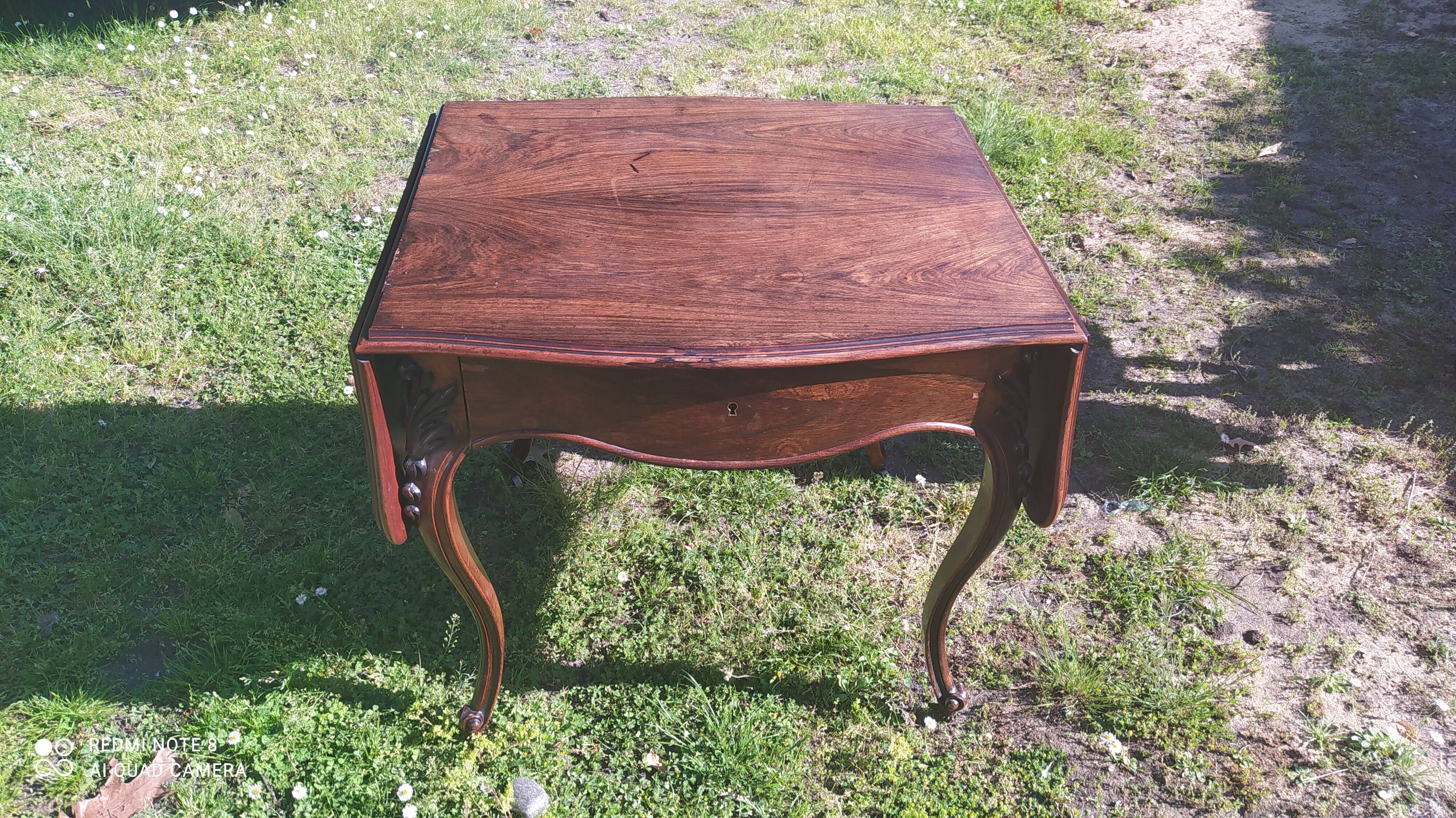 Middle table called Louis XV style, 19th century