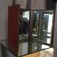 Miroir de barbier triptyique vintage