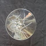 7 cut crystal bowls, Boussu factory.