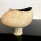 Sculptural studio ceramic art pottery vase, Germany 1966