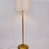 Bakalowits floor lamp from Vienna in solid brass with a glass handle, Austria, 1950s.