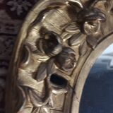 Louis XV style gilded carved wooden mirror