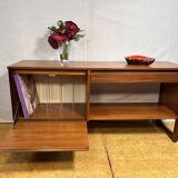 Mid-Century Retro Vintage Teak Record Cabinet by GPlan – 1960s