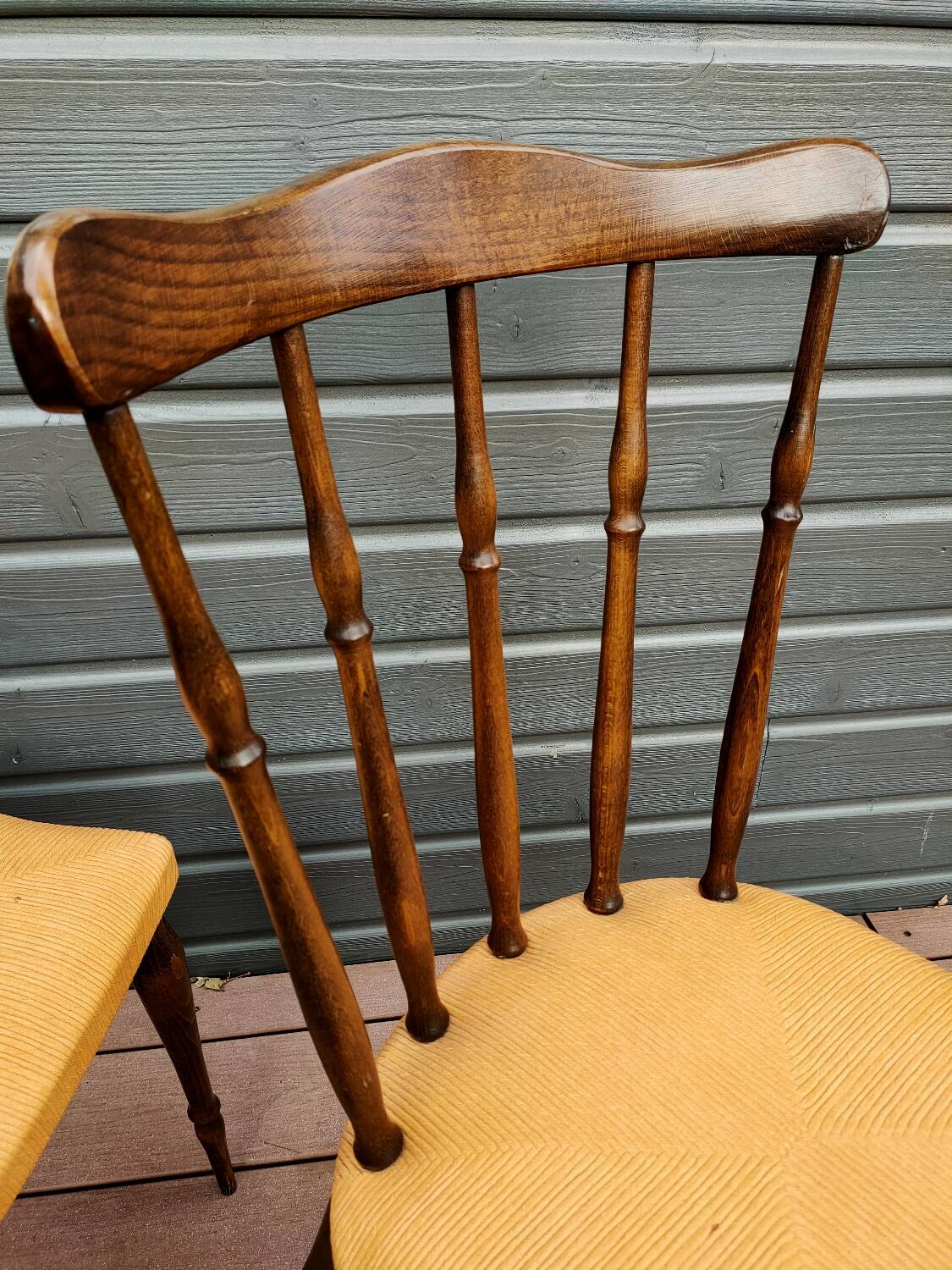 Paire de chaises bistrot vintage