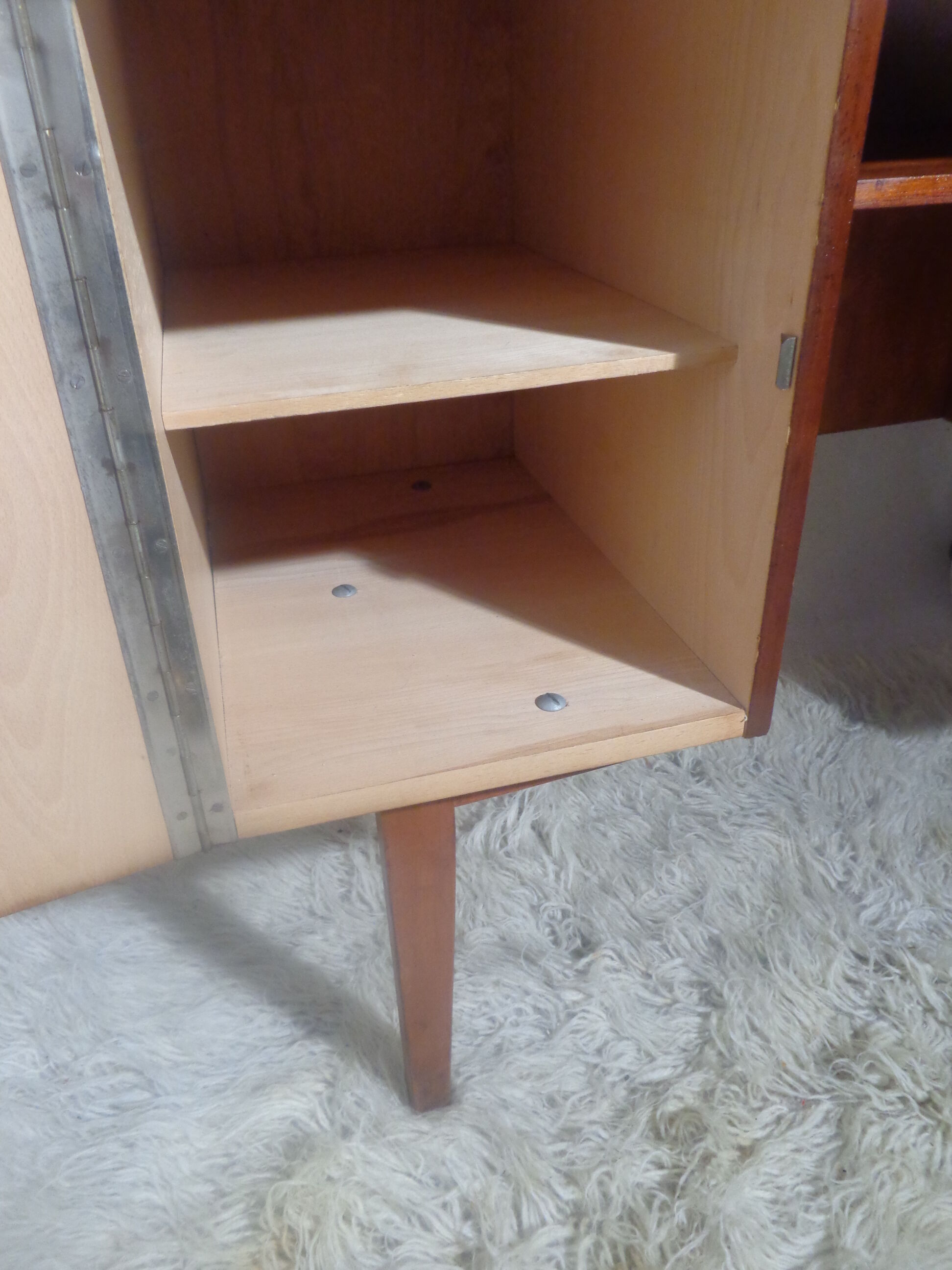 Vintage office of the 60s teak