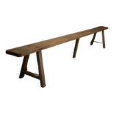 Long church pew