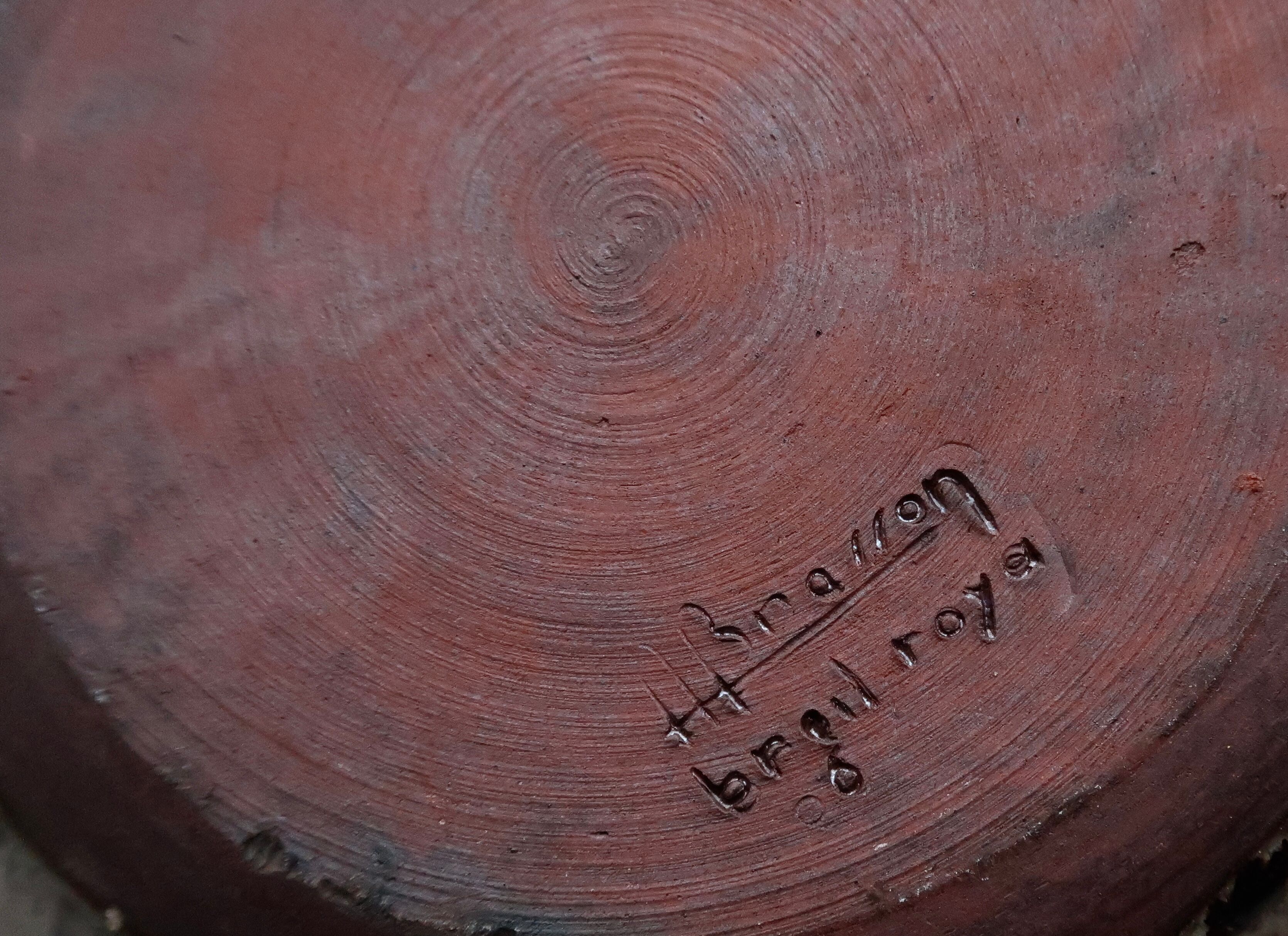 Ceramic teapot by Alain Bresson, 60s
