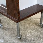 Vintage 1970s roulette bar serving trolley
