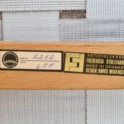 1970s, Danish design by Børge Mogensen, sofa model 2252, oak, furniture wool