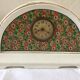 Ancient fireplace decoration clock at the end of 19th century