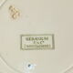 7 flat plates terre de fer sarreguemines u&c geranium