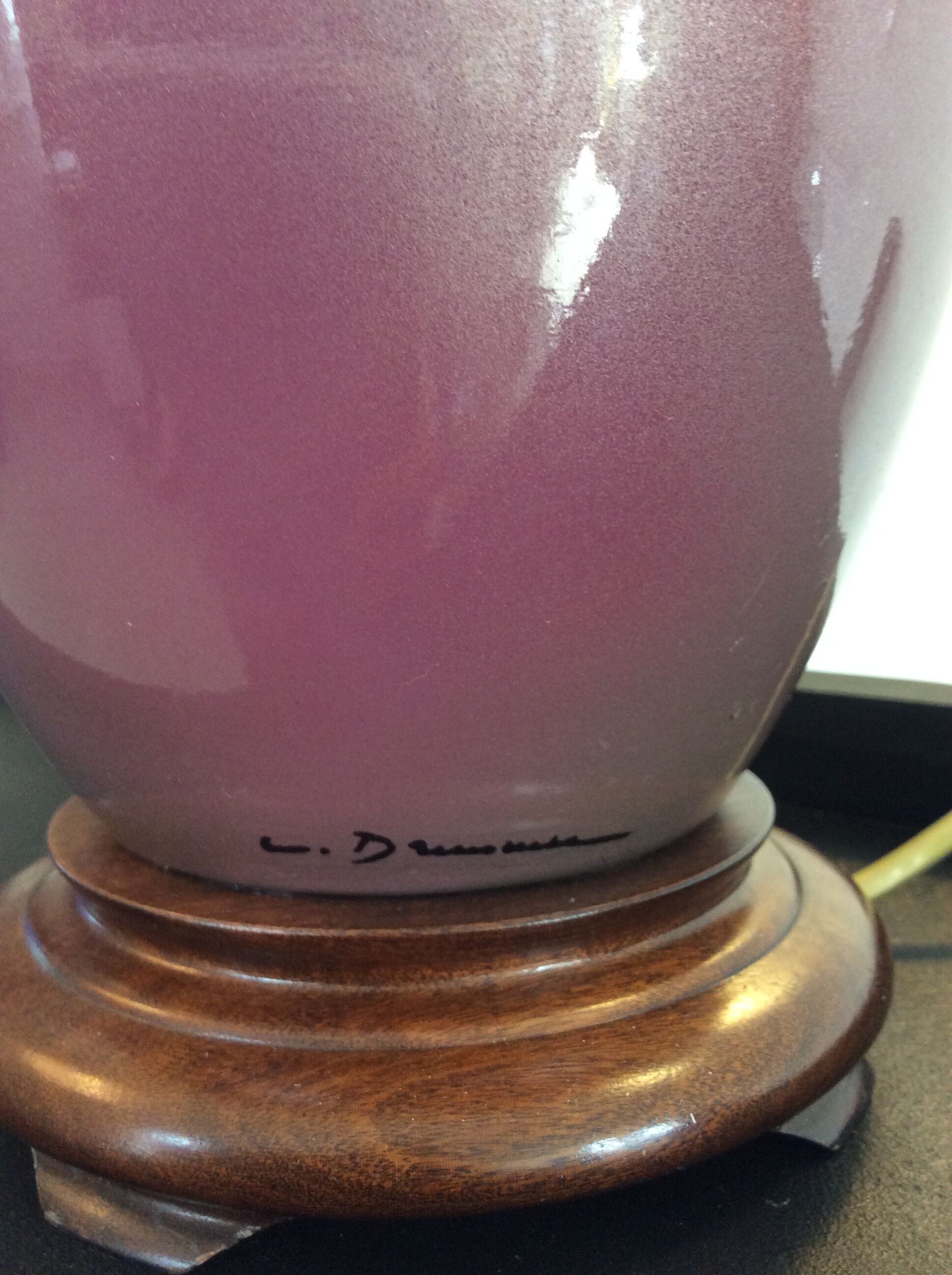 Vintage Louis Drimmer lamp from the 70s