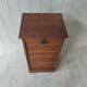 Furniture notary binder has curtain