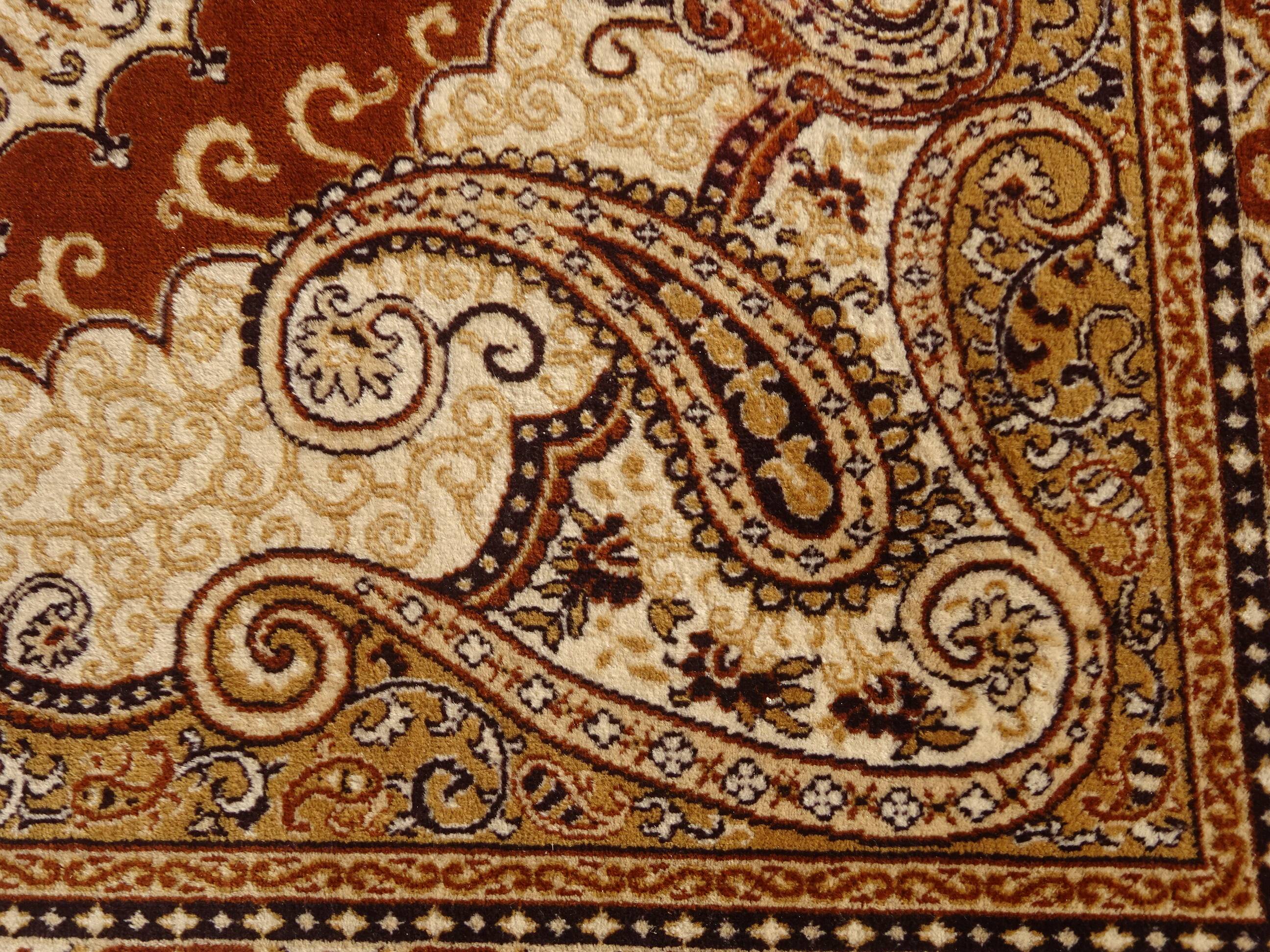 100% pure wool rug 170x230 cm