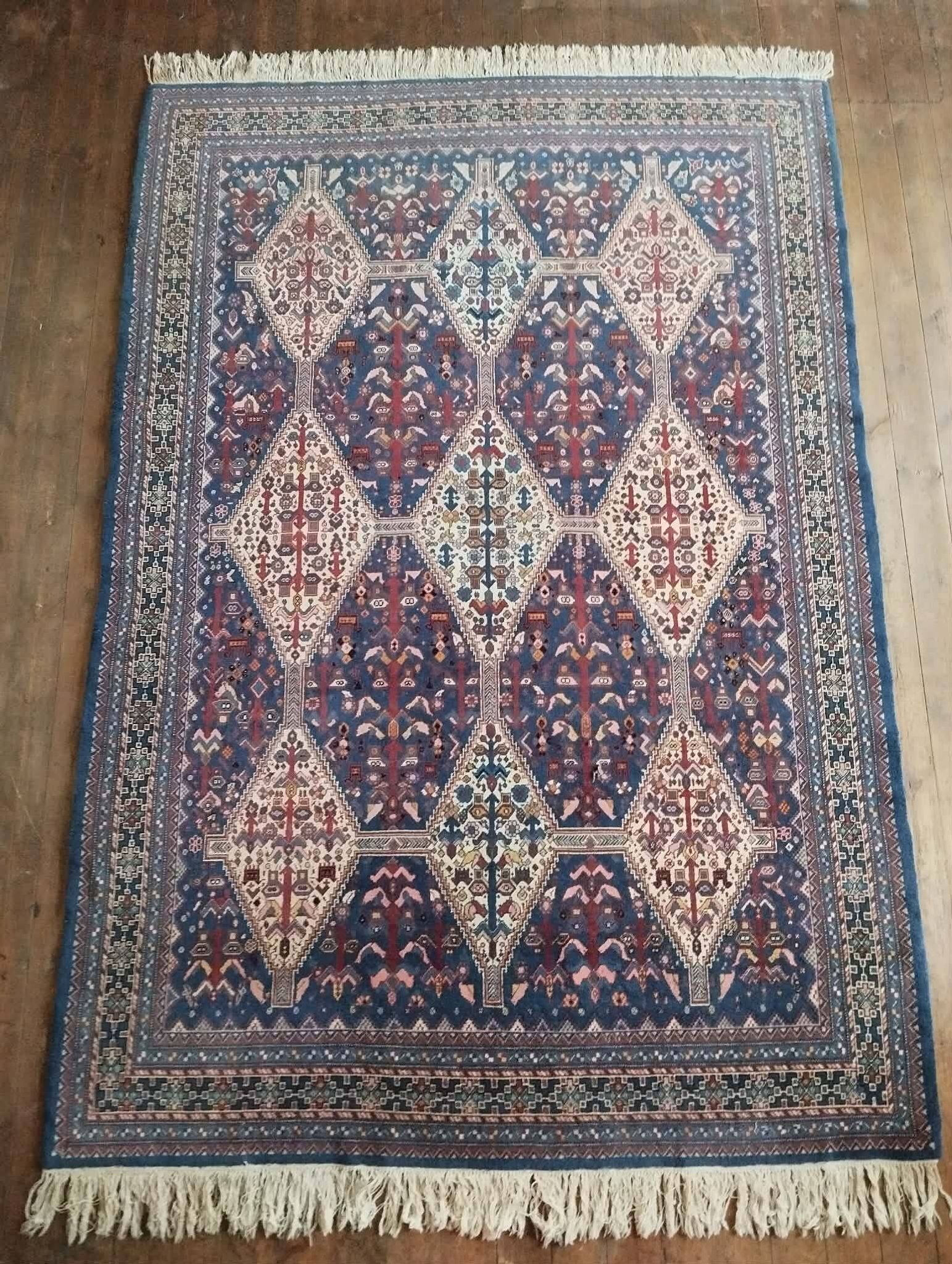 Tapis Persan Abadeh fait main